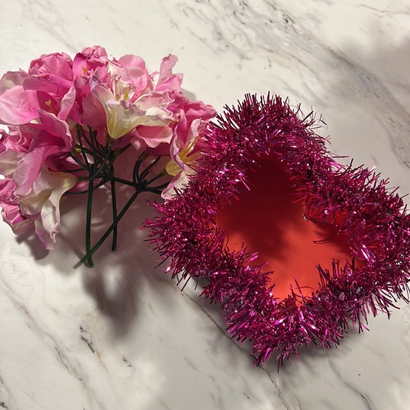 Pink Floral arrangement with diamond accents! - Picture 14 of 14